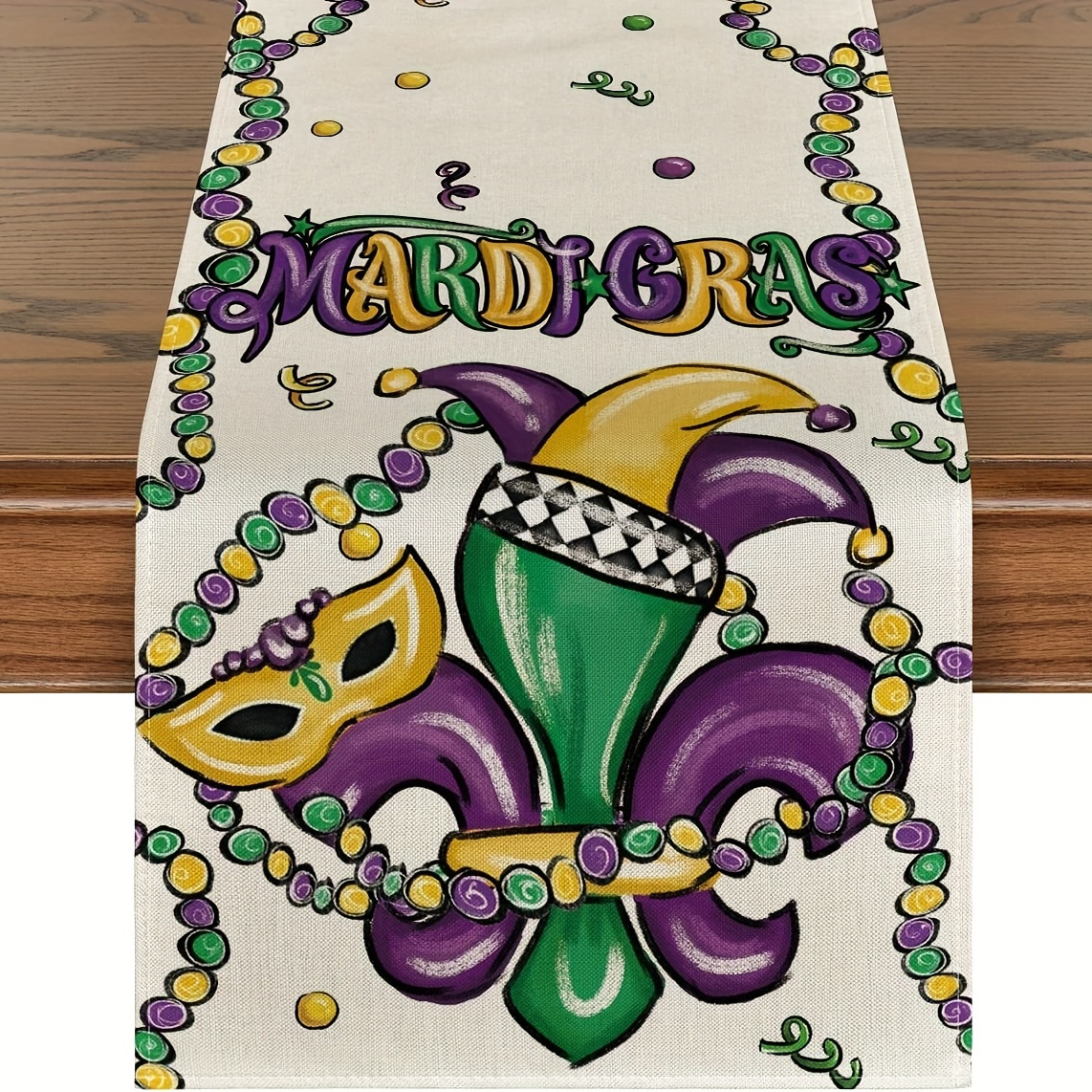  3 Pack Mardi Gras Decorations Banner New Orleans Party Mardi  Gras Porch Door Decor Hanging Welcome for Home Yard Lawn Outdoor Indoor  (Purple) : Home & Kitchen