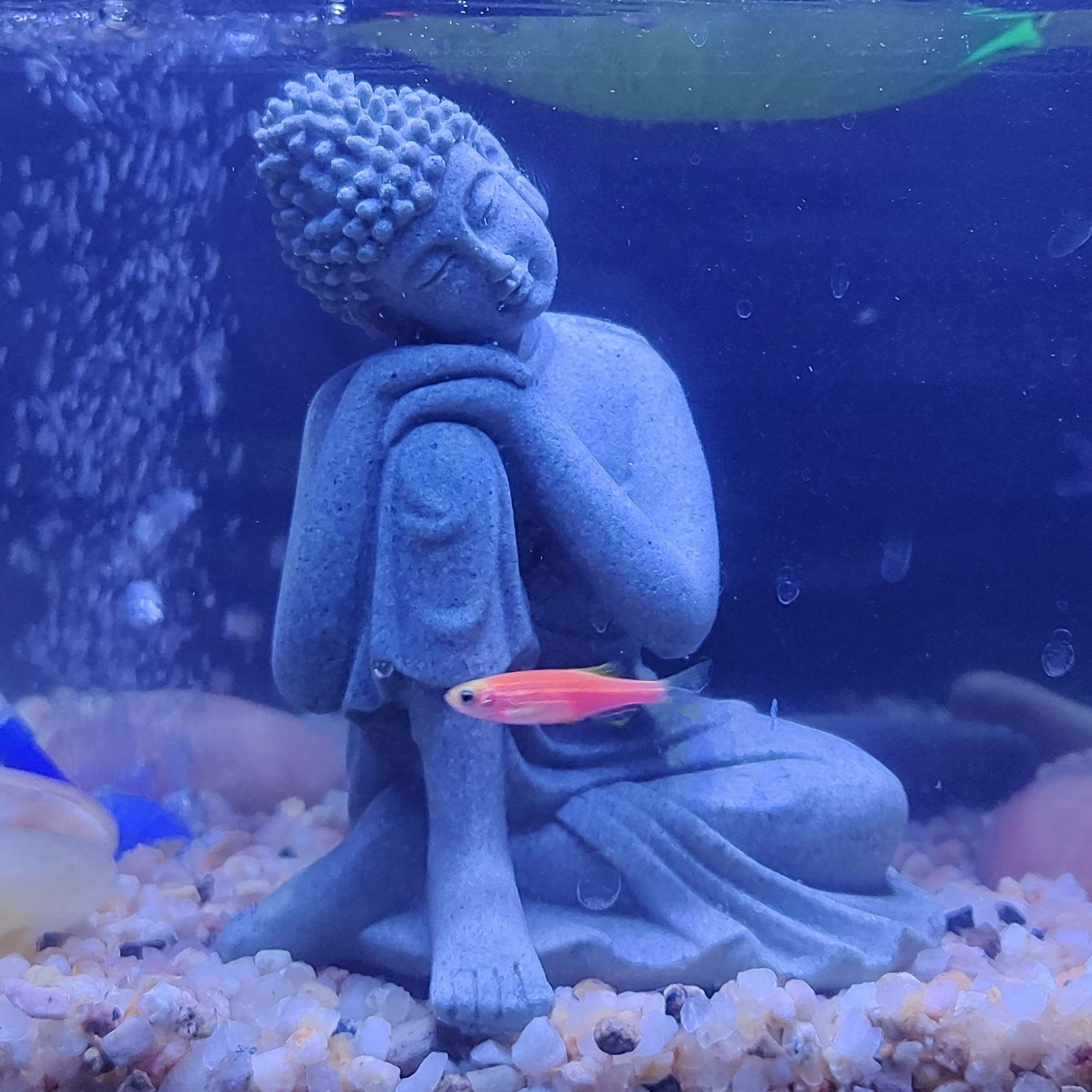 Déco aquarium Bouddha