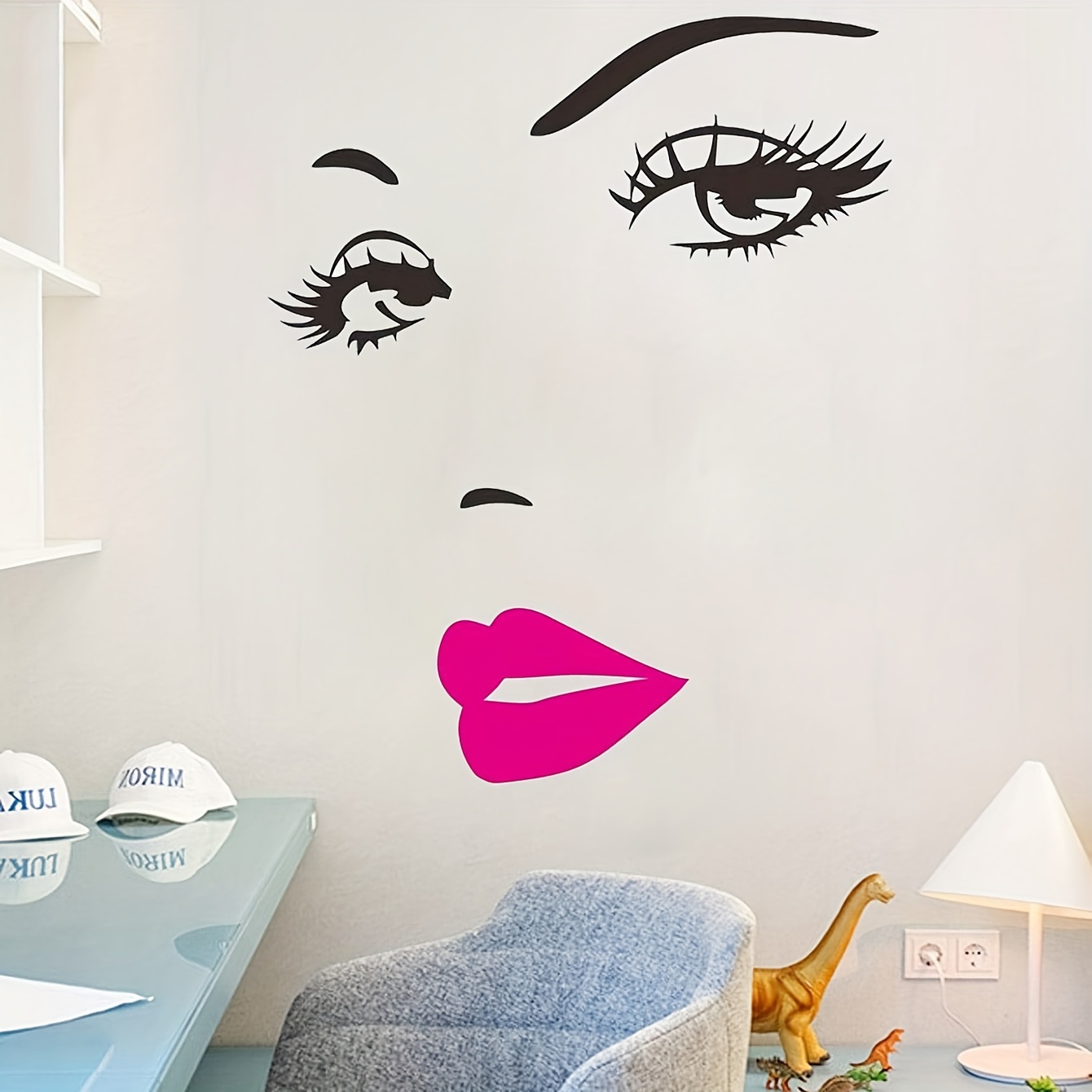 Lash Room Sign Vinyl Wall Sticker Eyelash Studio Beauty - Temu