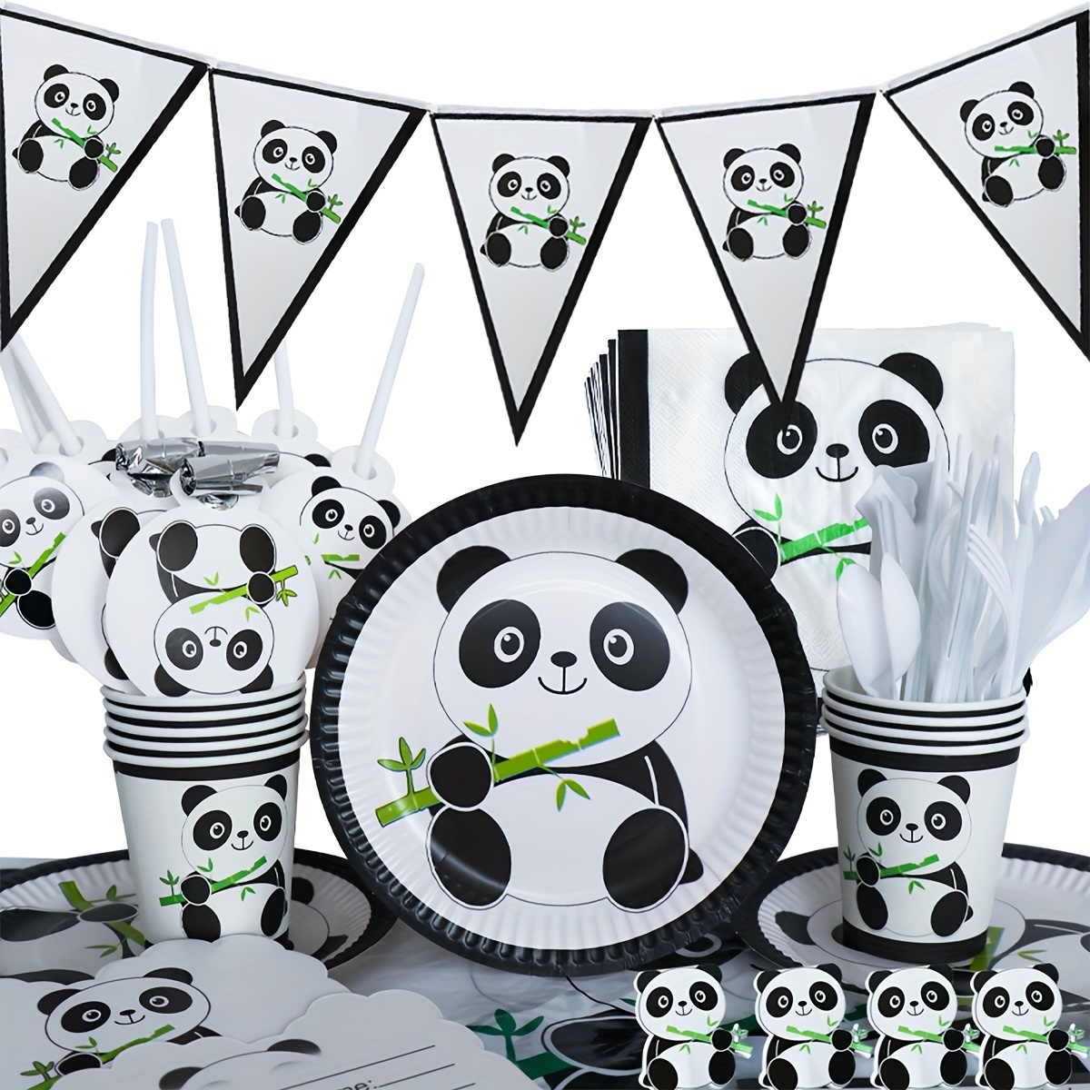 Le film Avatar Thème Enfants Fête d'anniversaire Décorations Vaisselle  jetable Assiette de gobelet en papier Baby Shower Fournitures 20 personnes