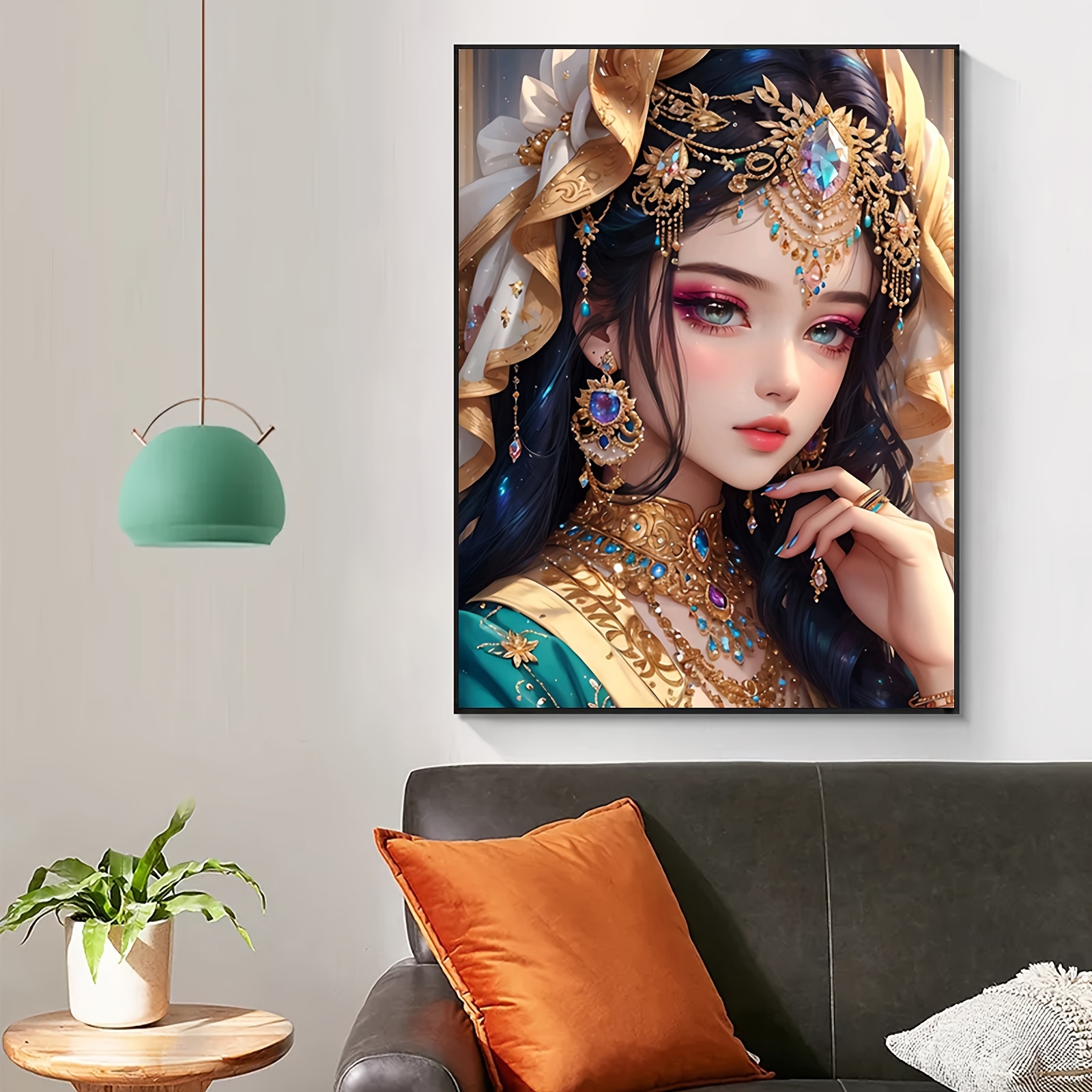 5D DIY Diamond Painting, Horror Girl Full Diamond Painting With Diamond  Art, By Number Kits Embroidery Rhinestone For Wall Decor