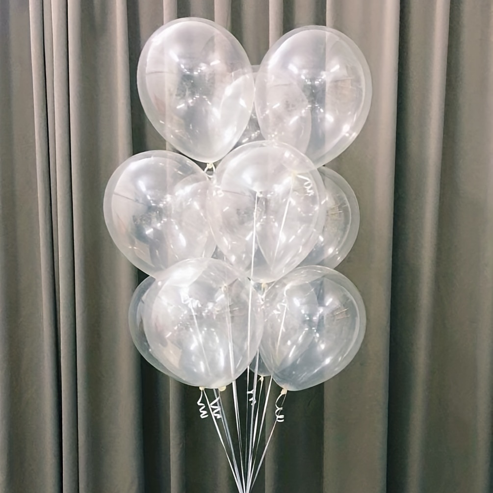 5 Globos Transparentes Bobo Sin Arrugas Globo Burbujas Pvc - Temu