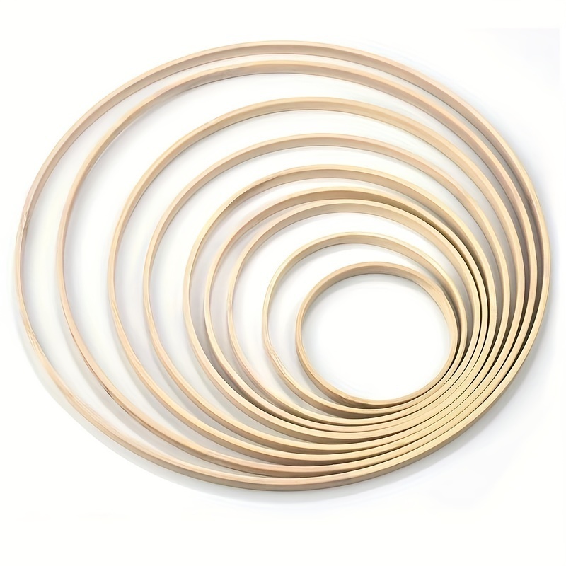 100PCS Gold Color Big Catcher Circle Ring Craft Rings for Catchers