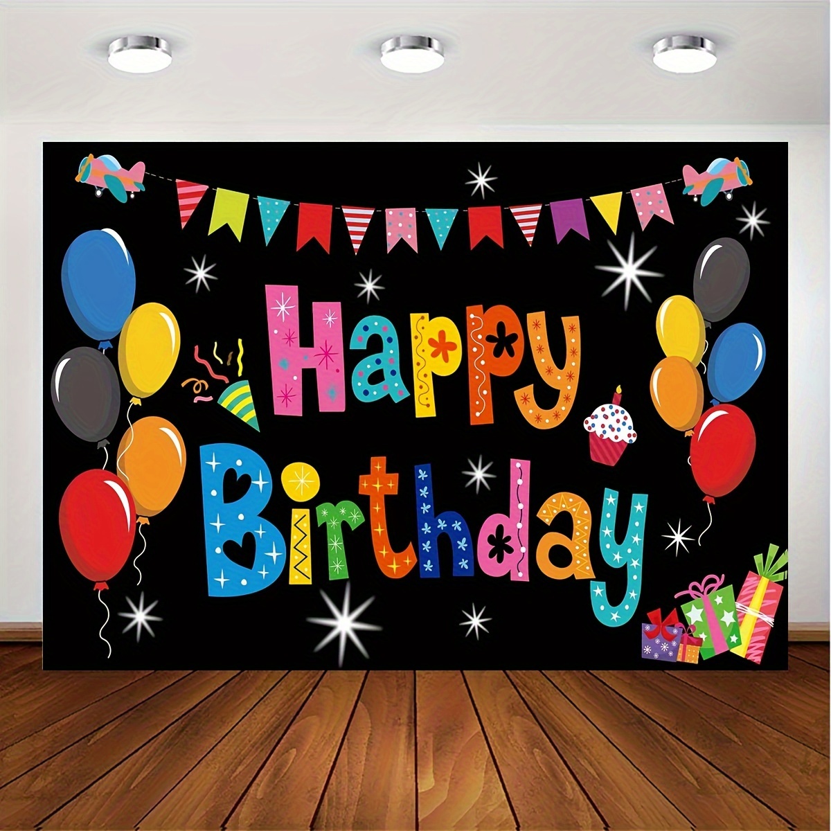 Pancarta de cumpleaños personalizada - Varias medidas disponibles