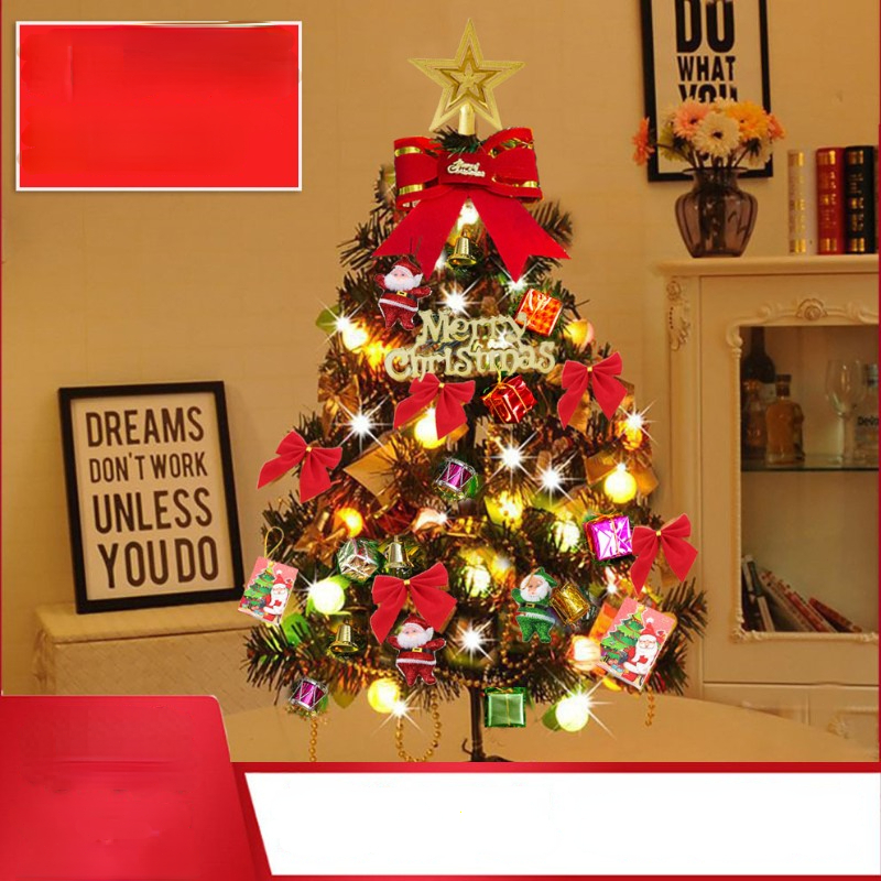 Christmas Decorations 17.72/23.62 Inch Lighted Mini Christmas Tree Small  Desktop Christmas Tree With 20 LED Light Cones And Christmas Ball  Decorations Christmas Gifts on Clearance 