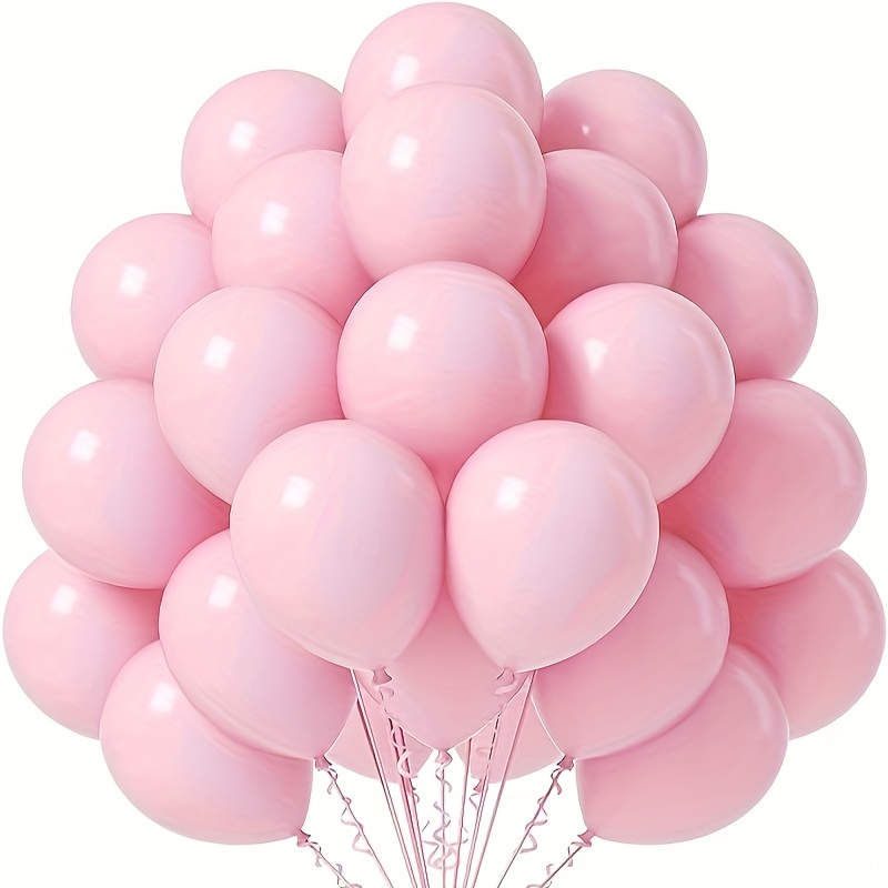 Palloncini rosa chiaro 50 pezzi 25cm