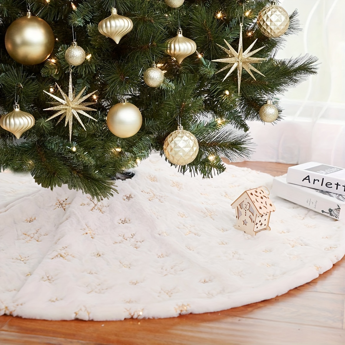 Christmas Tree Skirt - Temu Canada