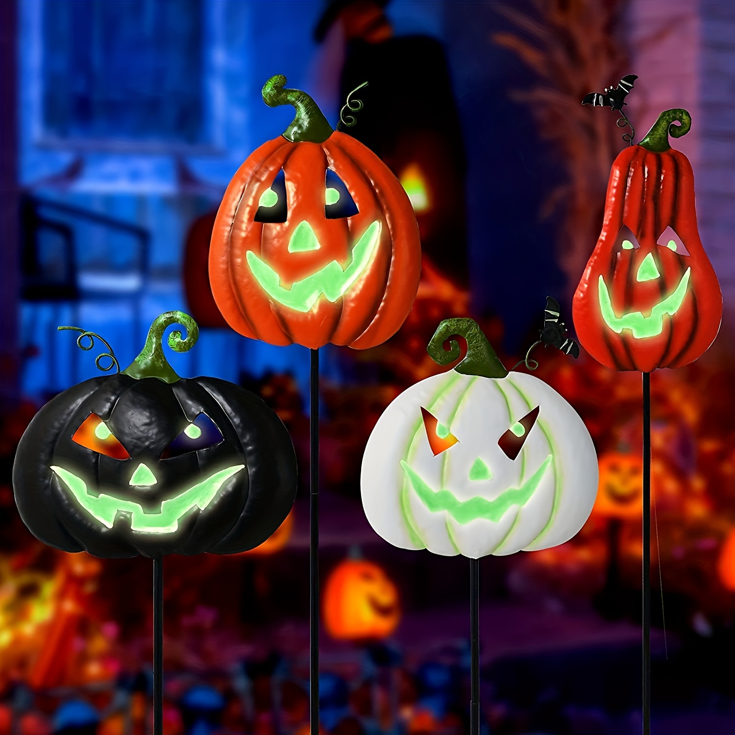 Halloween Pumpkin Beholder Miniatures Halloween Table Decor - Temu