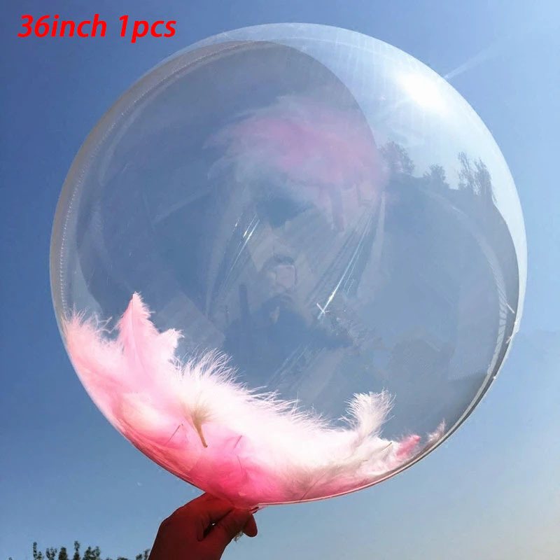 30 Clear Balloon to Stuff Wide Mouth Bobo Balloon Wide Entrance Bubble Balloon  Big Clear Balloon Transparent Big Balloon Stuffing Balloon 