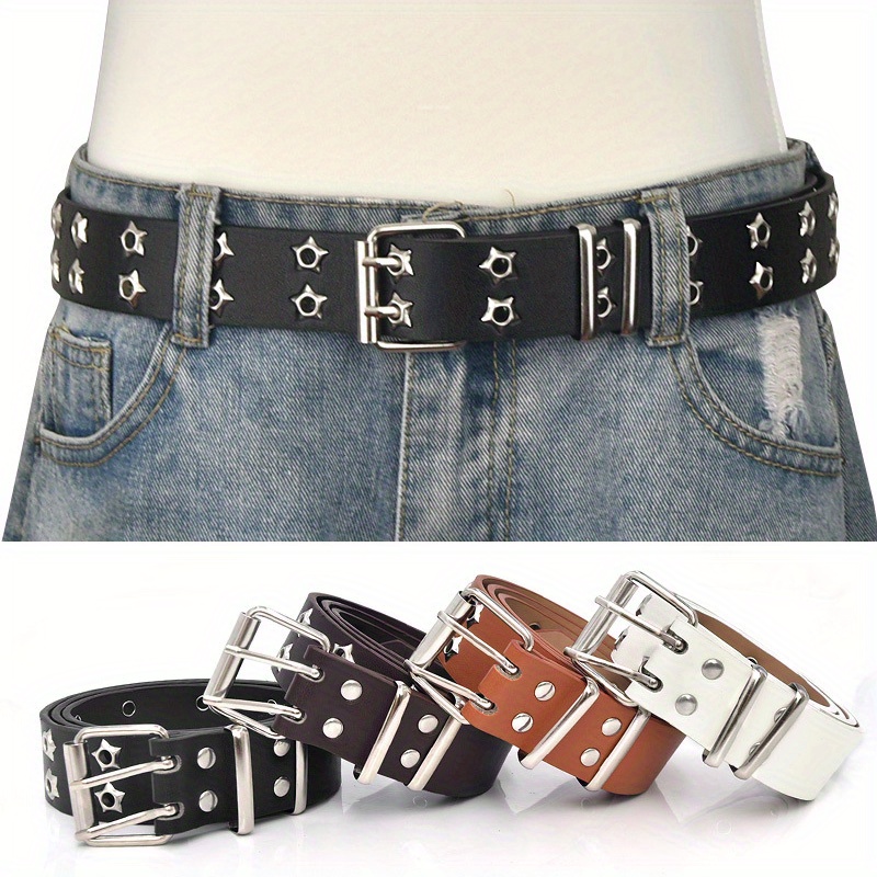 1pc Men Studded Detail Fashionable Harness Belt For Daily Life