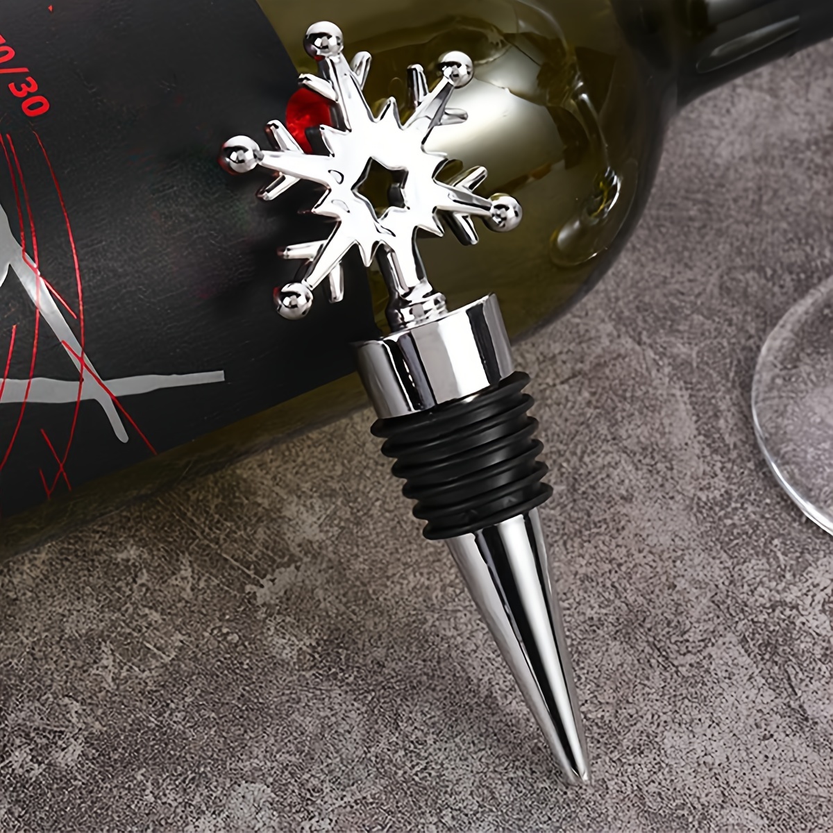 Wine Stopper Colorful Mushroom Red Wine Stopper Silicone - Temu