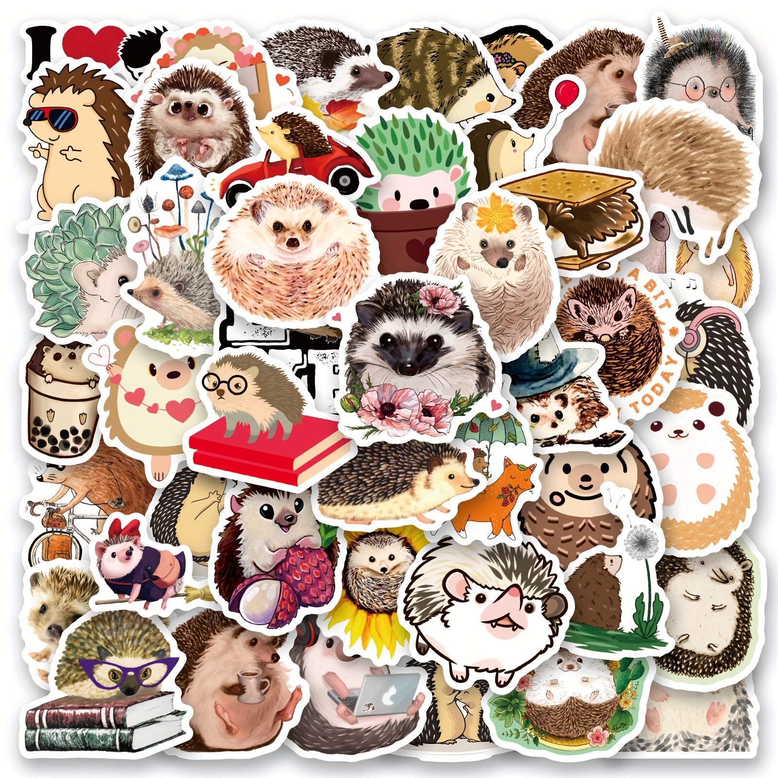 Small Hamster Cartoon Graffiti Stickers Cute Girly Style - Temu