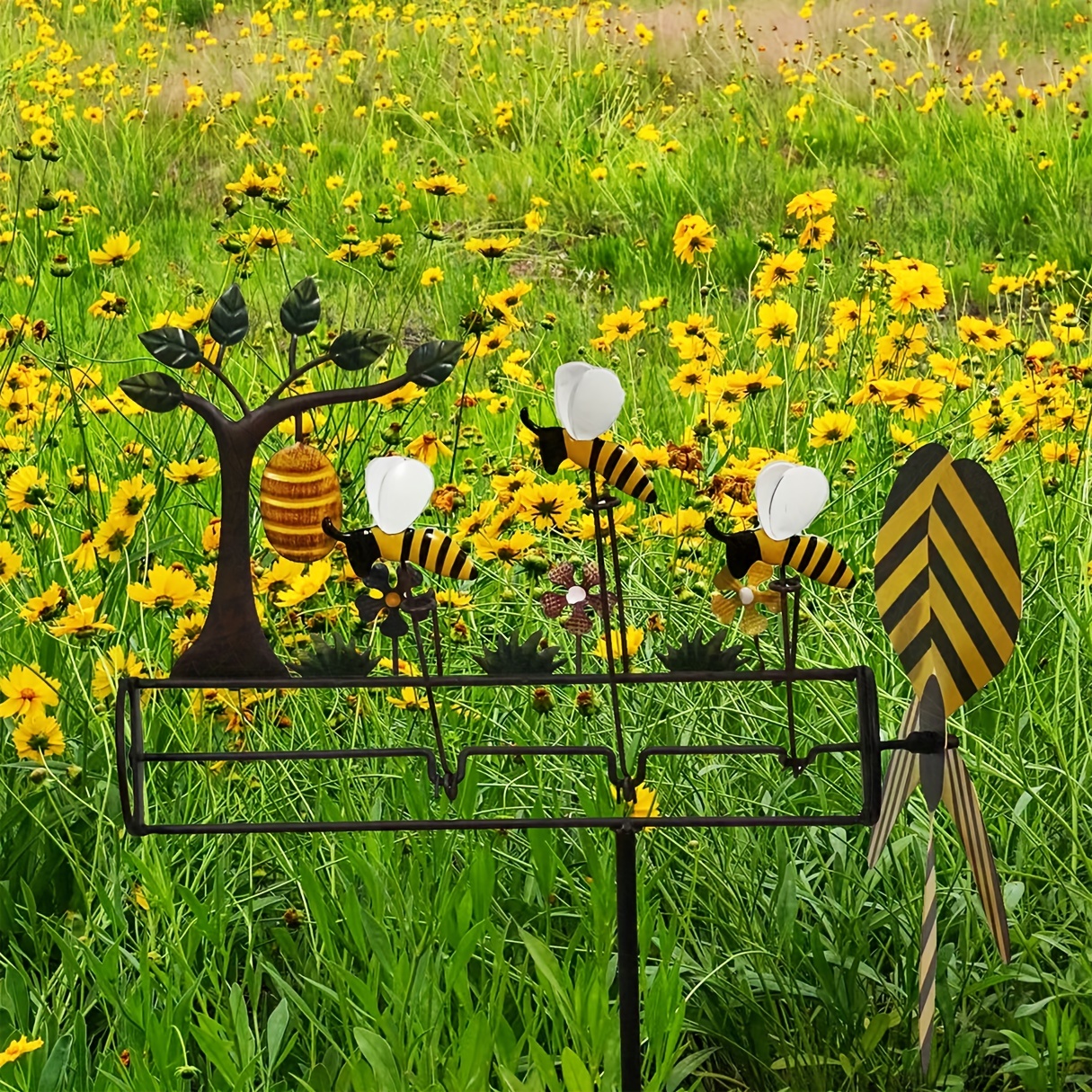 1 Pieza Figuritas Abeja Estatuas Decorativas Creativas Abeja - Temu