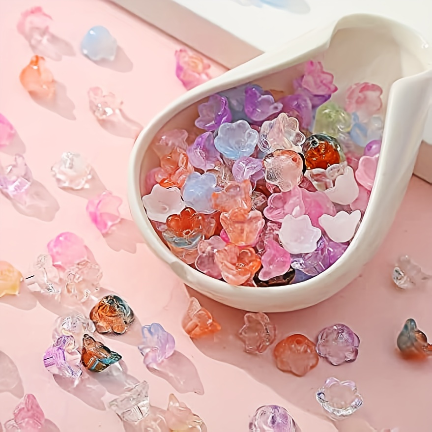 10pcs 15mm Czech Crystal Charm Beads, Crystal Charms for Jewelry Making,  Big Holerondelle Spacer Beads for European Charm Bracelet 26 Colors 