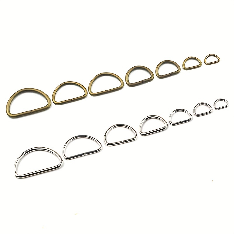 D Ring 20mm hook,Tie Down Trailer D Rings For Bags,Gold Purse D