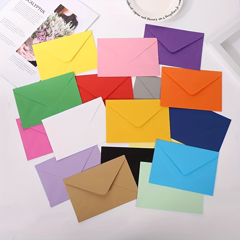 30 Pièces Enveloppes, Enveloppe créative, Belle enveloppe, Papier à Lettre  Ensemble, Ensemble Papeterie Enveloppes, avec 60 Pièces Papier a Lettres