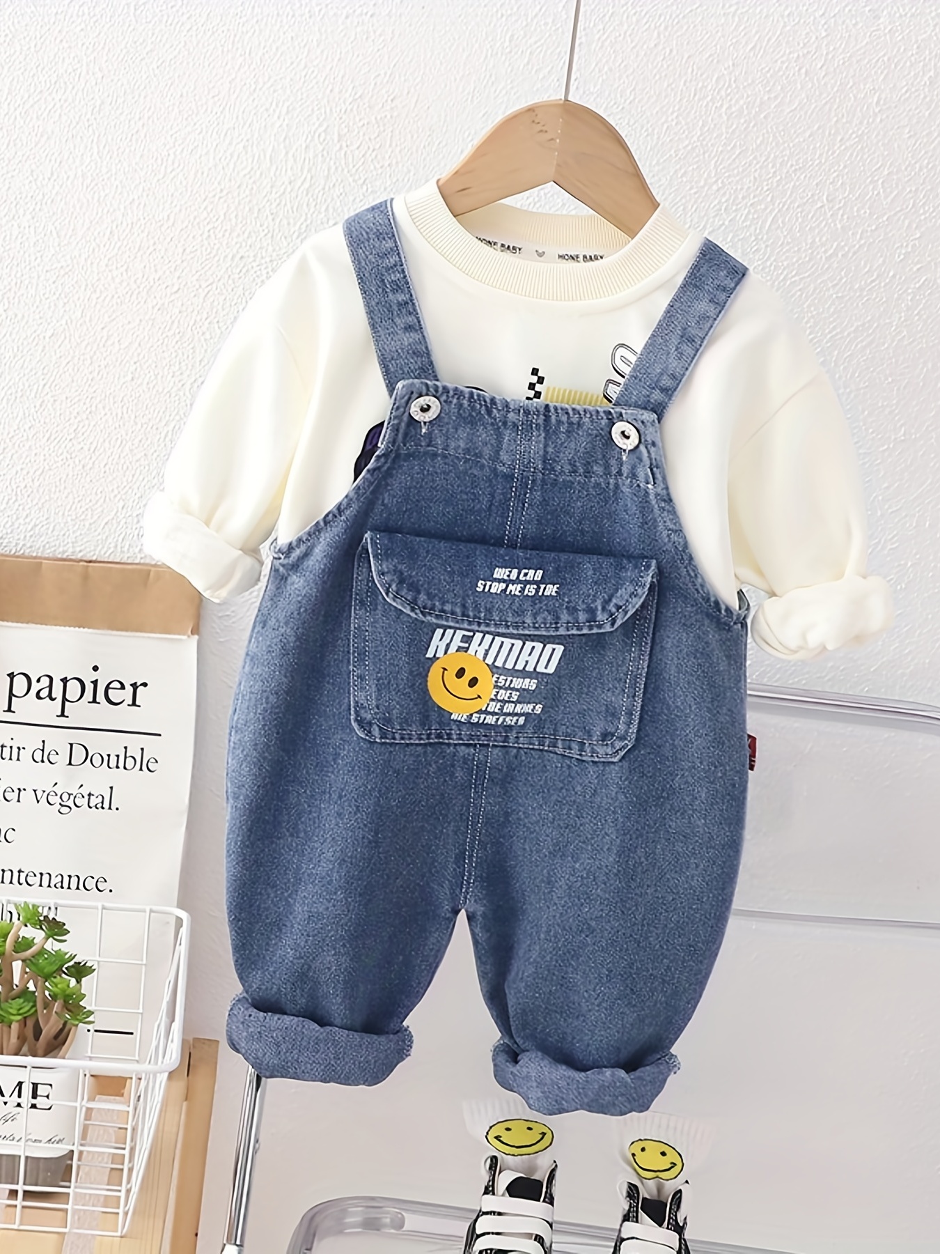 Baby girl 2024 jeans romper