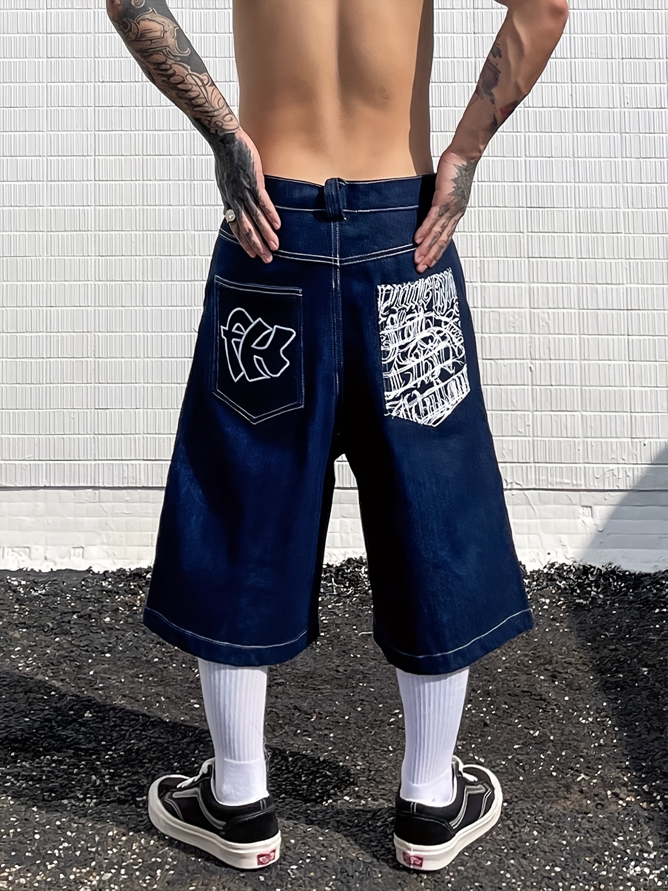 Cholo store jean shorts