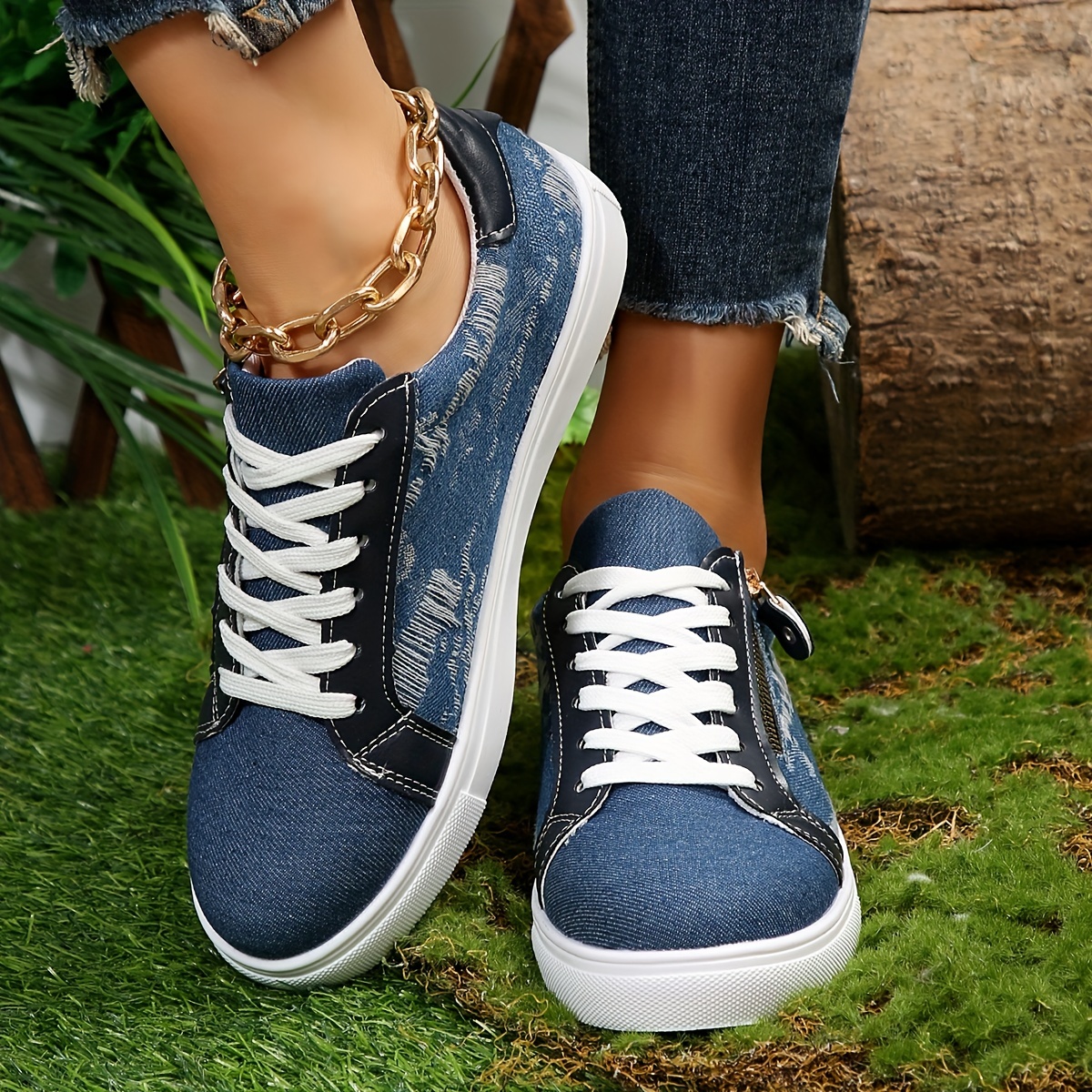 Denim shoes store