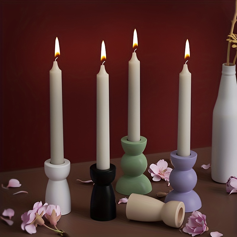 Arte en Casa-Set de 2 Moldes de silicona para velas yjabones
