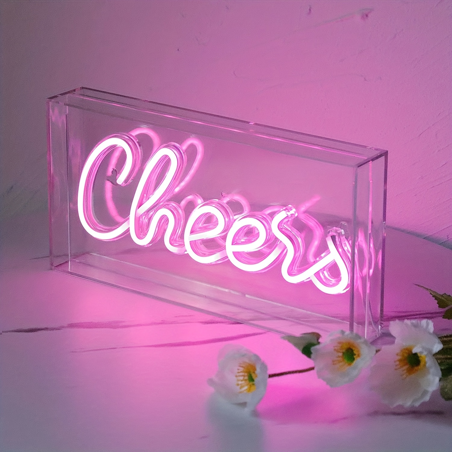 Lámpara Decorativa con Letras Luminosas, Luz Letras, con Pilas, Letras Del  , Letrero, Decoración de perfecl LED Señal