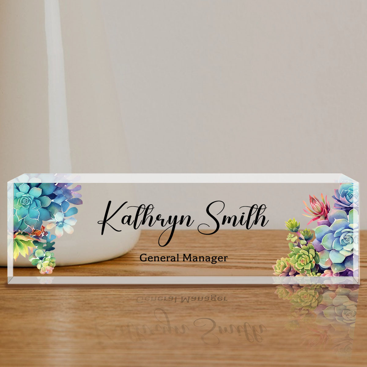  Desk Name Plate Personalized, Name Plate for Desk, Custom Name  Plate for Desk, Custom Office Acrylic Decor, Office Must Haves Women Desk,  Name Plates for Desks, Custom Name Plate, Desk Name