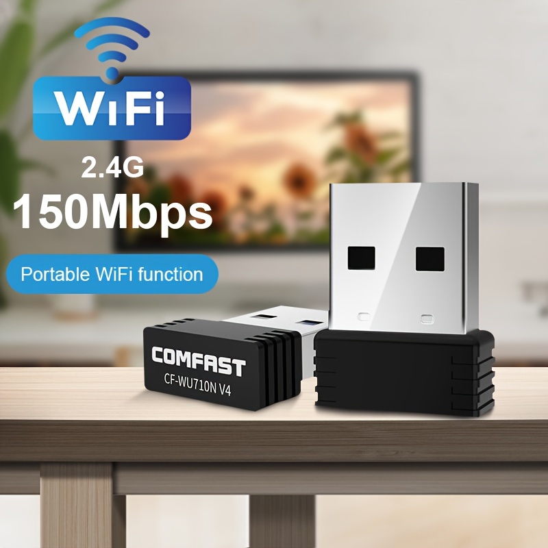 Adaptador USB WiFi Bluetooth, 600 Mbps de banda dual 2.4/5 GHz, receptor  externo de red inalámbrica, mini dongle WiFi para PC/portátil/escritorio