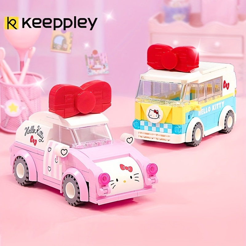 Keeppley Kuromi Melody Hello Kitty Building Block Model, Cartoon Animation  Building Block Assembled Toys Children's Educational Diy Toy Gift Adult  Desktop Decoration - Temu