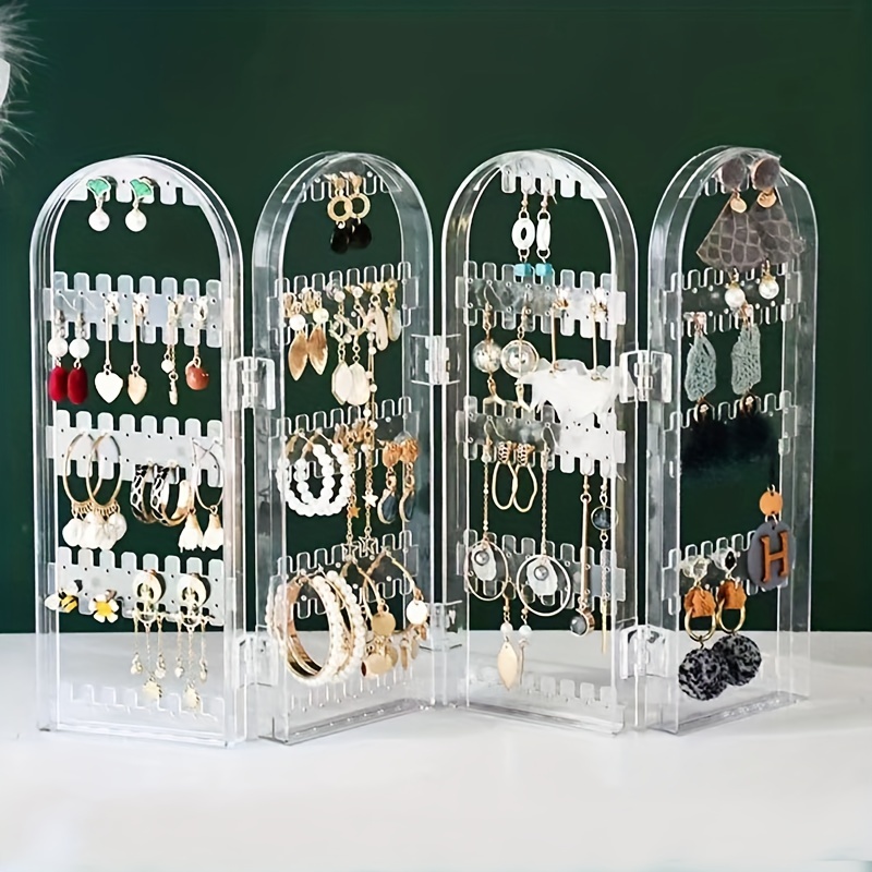  Jewelry Book, Jewelry Storage Book 120 Card Slots and 100PCS  Transparent Small Ziplock Bags for Jewelry, Travel Jewelry Organizer,  Necklace Bracelet Earring Storage Organizer : Clothing, Shoes & Jewelry