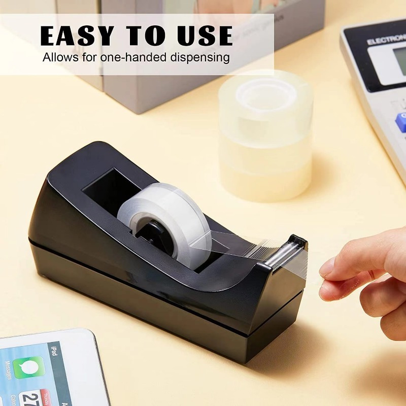 Simple Operation Tape Dispenser Labor-saving Heat Press Tape Holder Desk  Tape Cutter for Home