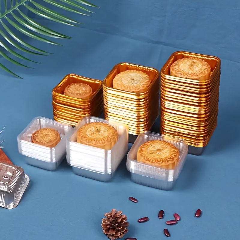 20 Sets Ice Cream Cups Pudding Packaging Vasitos Con Tapadera Para Postres  Paper Sample Serving Bowls 
