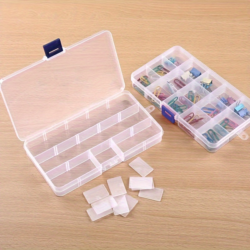 DOITOOL 2pcs Parts box screw box Screw Storage Organizer Component