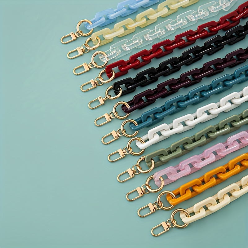 Acrylic Acrylic Strap Replacement Bag Chain Chunky Chain Handle