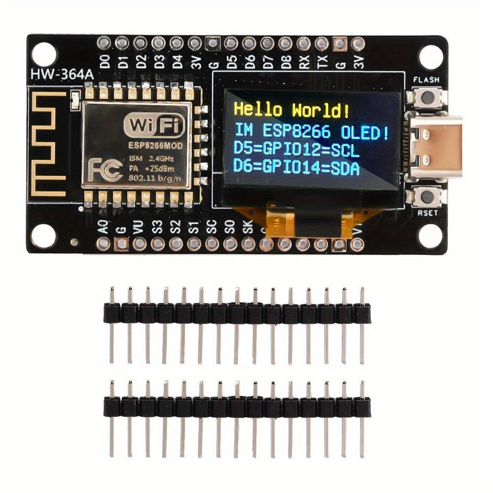 0.96 OLED Display ESP32 ESP WROOM 32 WiFi development