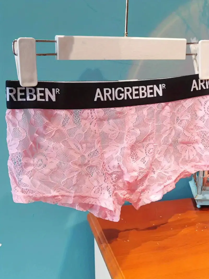 Men's Sexy Thin Style Summer High end Embroidered Underwear - Temu