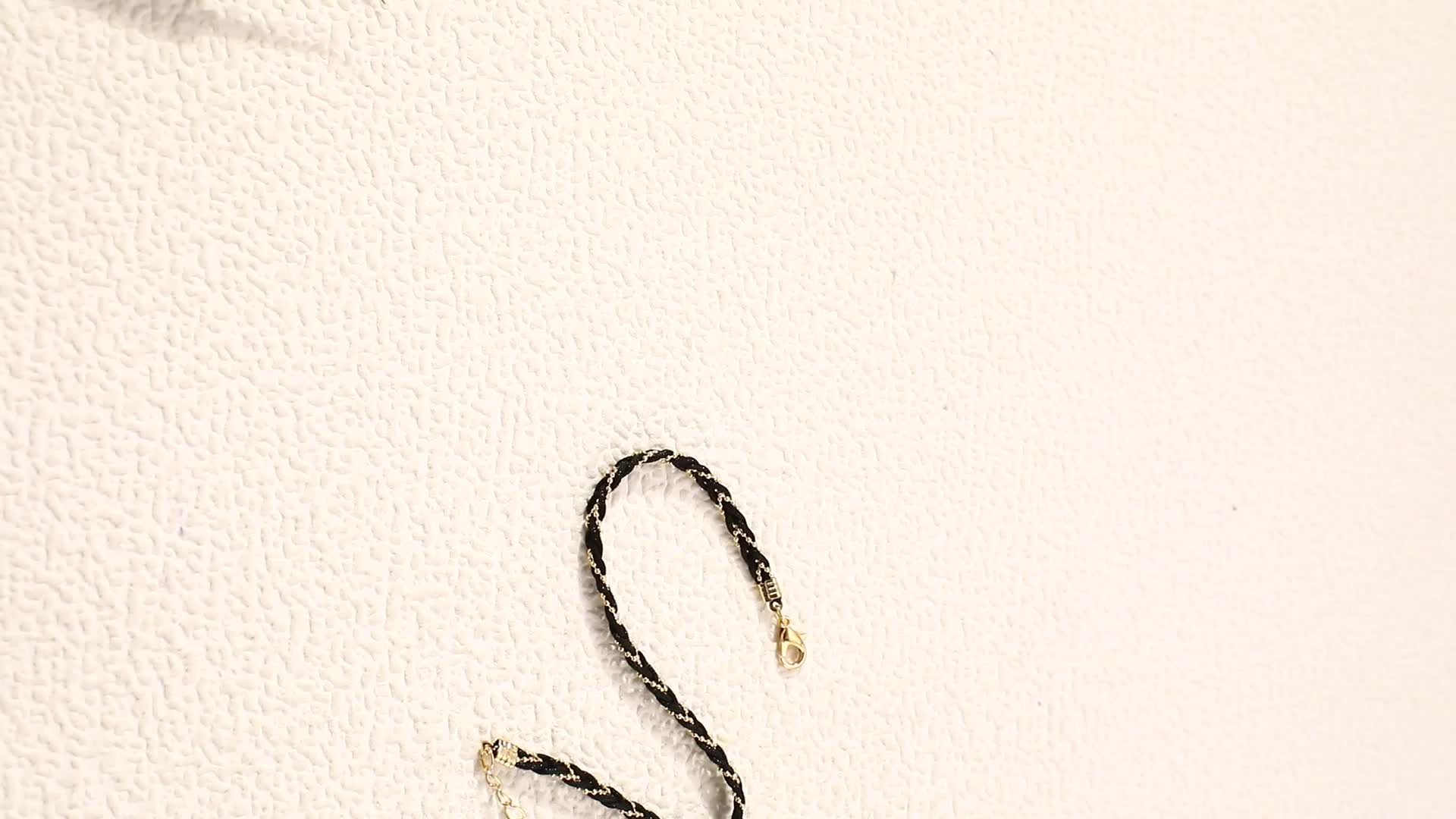 Minimalist Bohemian Braided Anklet with Beads
