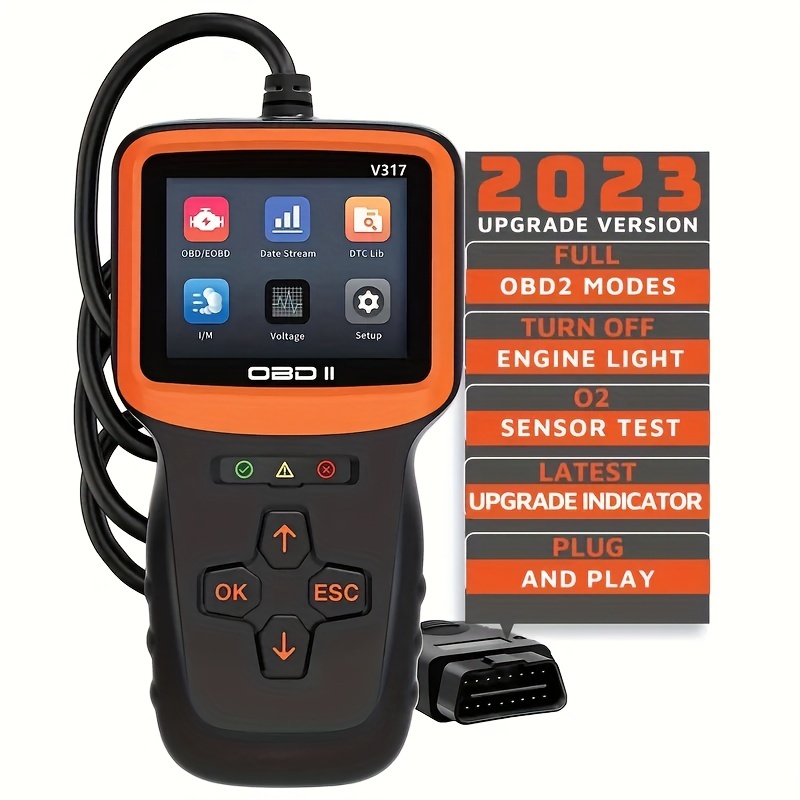 Creader 3001 OBD2 Scanner, Engine Fault Code Reader Mode 6 CAN Diagnostic  Scan Tool Compatible With All OBDII Protocol Cars Since 1996, Lifetime Free  Update