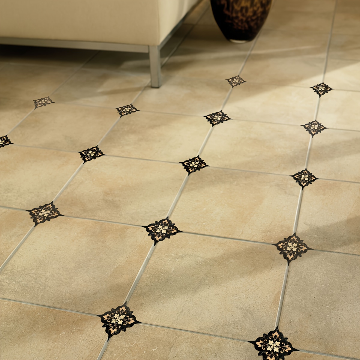 36pcs piastrelle per pavimenti autoadesive adesivo diagonale impermeabile  resistente all'usura piastrelle per pavimenti rimovibili adesivi  decorazione della casa - AliExpress