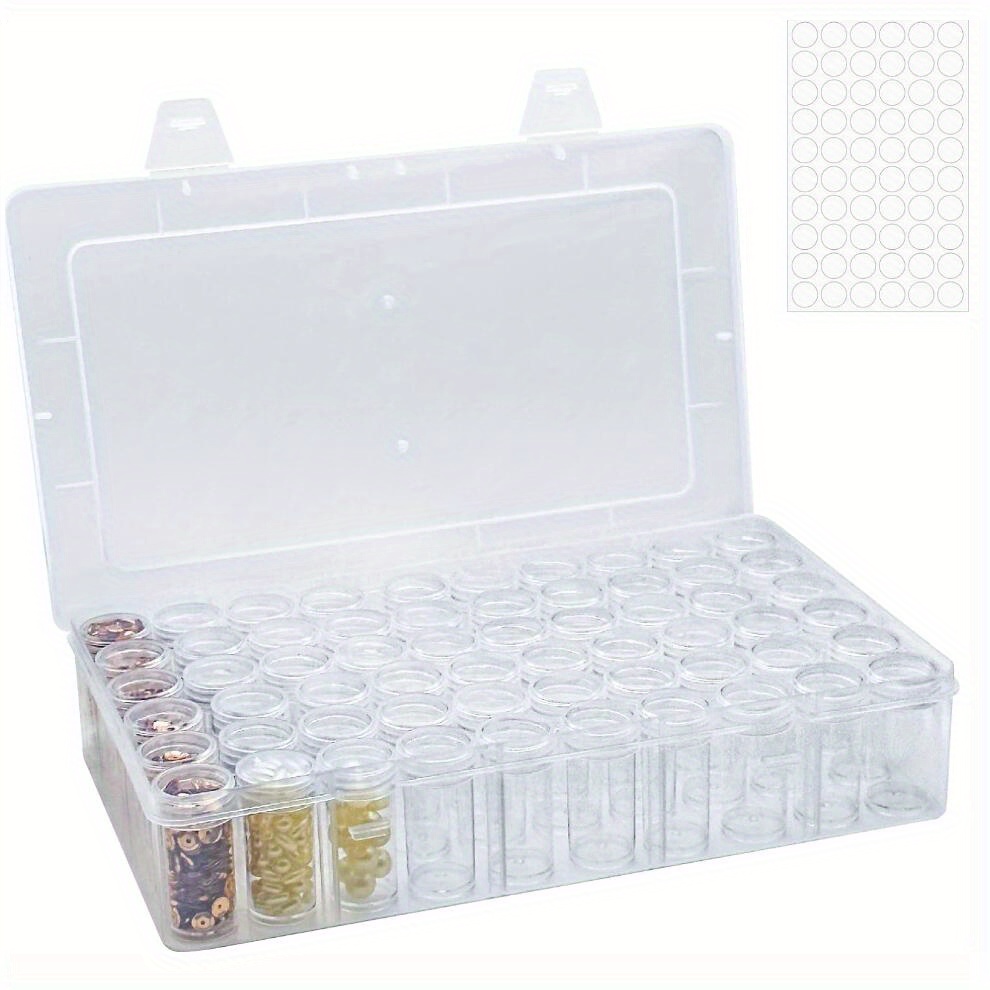 1pc 120 Slots DIY Diamond Painting Storage Containers, Portable Diamond Art  Accessories, DIY Diamond Painting Kits Supplies Art Supplies