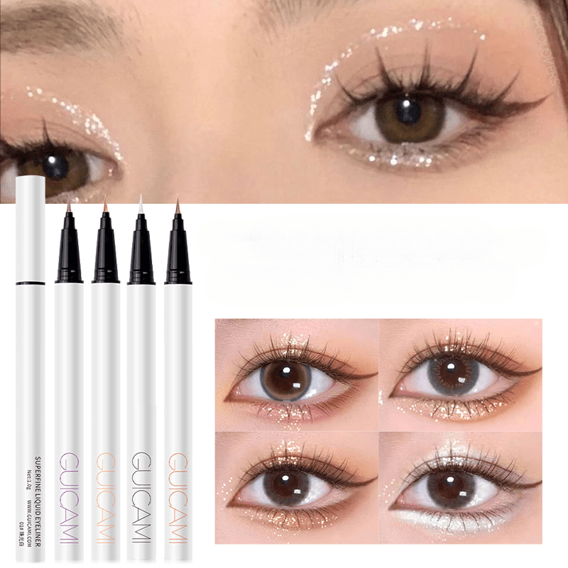 Eye's Maquillage imperméable à l'eau Crayon eye-liner blanc pigmentaire  durable