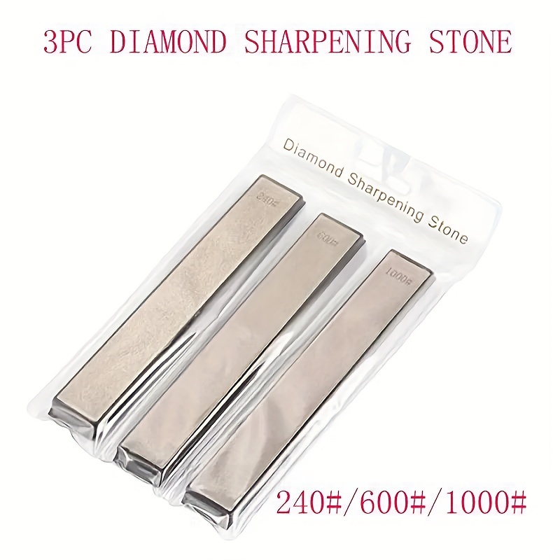 Bis Size Diamond Knife Sharpener Professional Sharpening Stone 1/2/3Pcs Set  Knives Grindstone Woodworking Tool