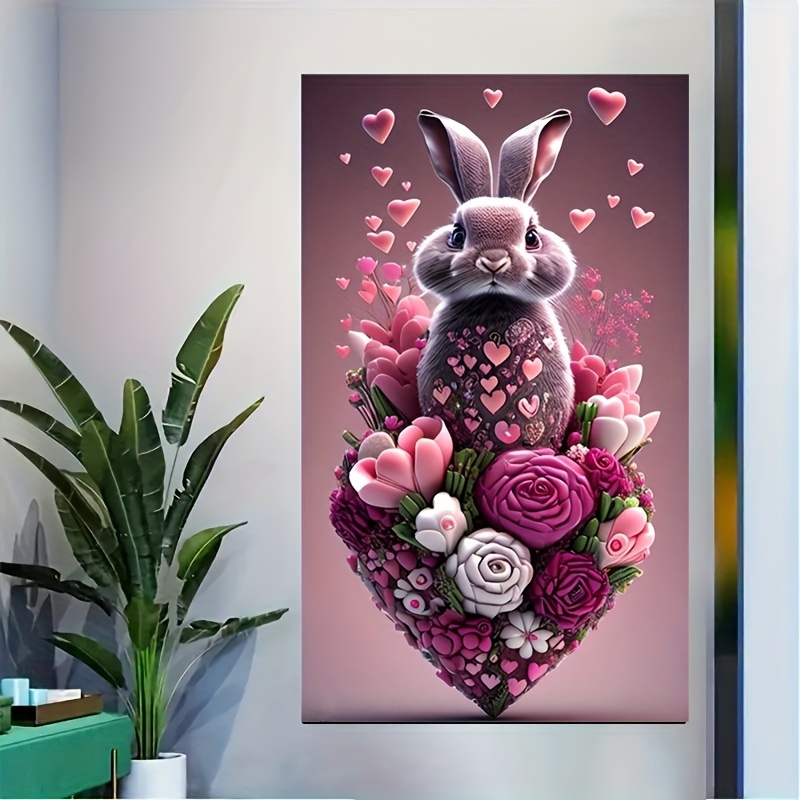 1pc Rabbit Pattern Diamond Painting