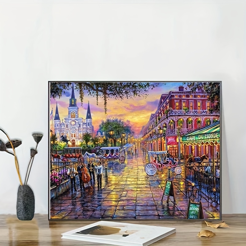 5d Diamond Painting Scenery - Temu Japan