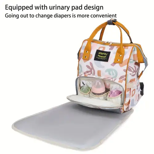 Cartoon Baby Nappy Bag Car Maternity Stroller Diaper Bags Mommy Handbags  for Mom Babies Organizer Mother Kids Travel Tote Large