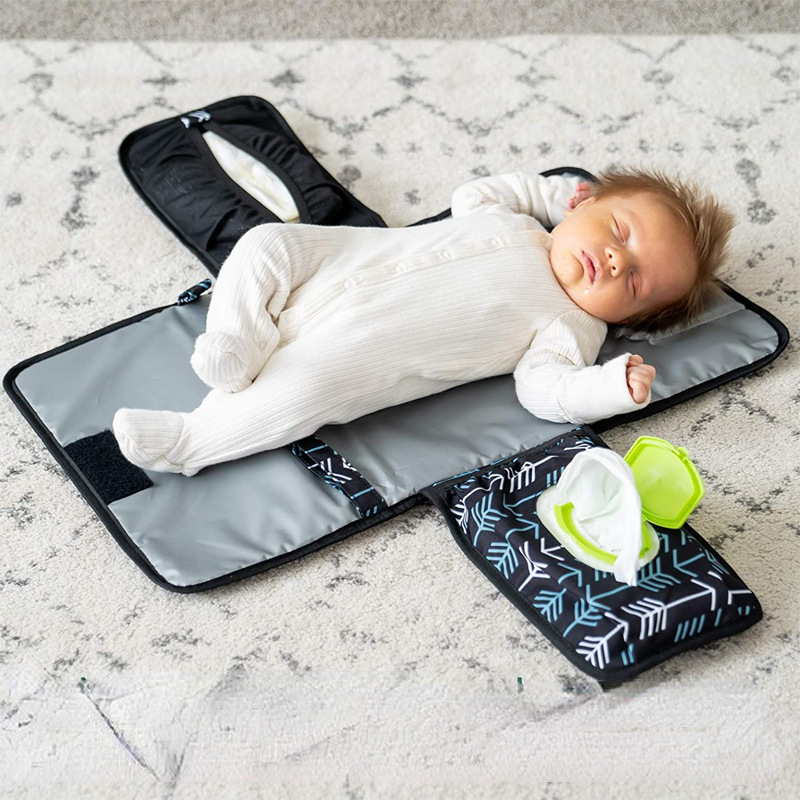 Cambiador Portátil para Bebé en print Osos Espaciales MOIS BABY