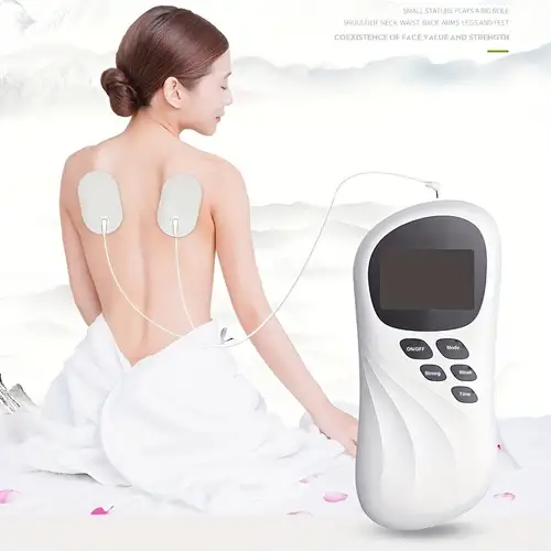 Body Pulse Massager Electric Shock Therapy Muscle Stimulator 16 Massage  Modes US 