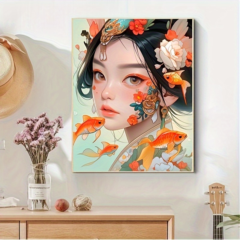 Diy 5d Diamond Painting Kit Hat Abstract Series Shaped - Temu