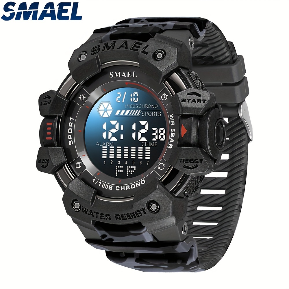 Montre de Survie Talkie Walkie 7 en 1 pour Enfants (style camouflage)