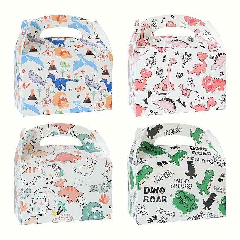 Bolsas de favor de dinosaurio, bolsas de fiesta de dinosaurio