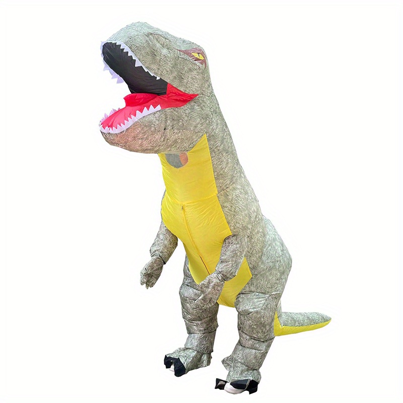 Disfraz inflable de dinosaurio para niños y niñas - YALOVEO lo veo